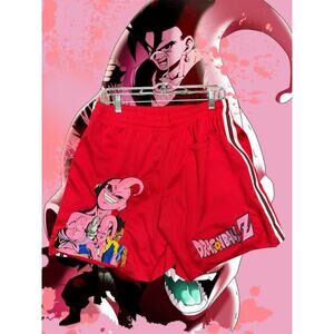Red-Medium-Buu Faces Basketball Shorts